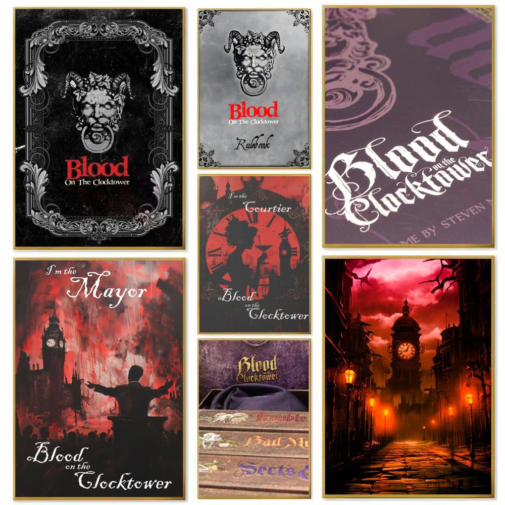 Board Game Cafe - Poster del gioco da tavolo Blood