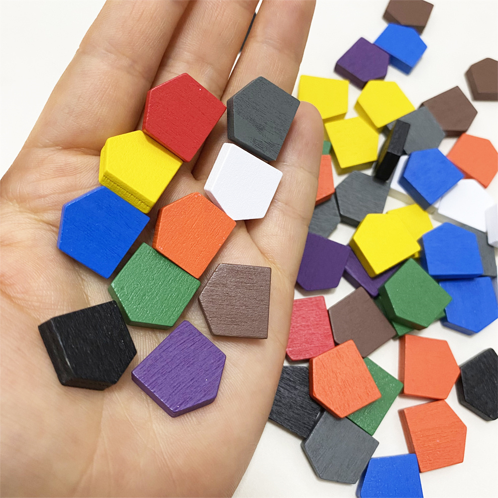 Board Game Economy - 50 pezzi 16*16MM Pezzi di gioco