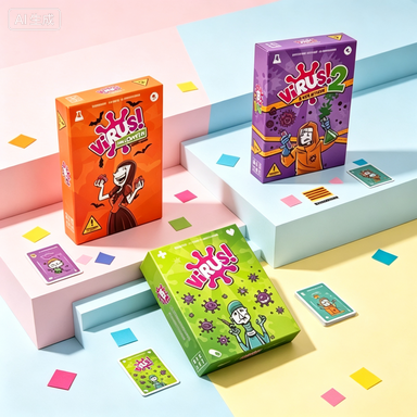 Board Game Virus - Interessante Gioco di Carte Virus &