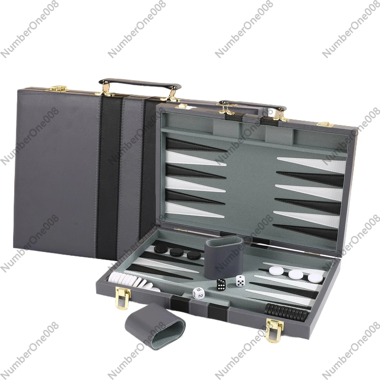 Board Game Vantage - Set da viaggio di backgammon in