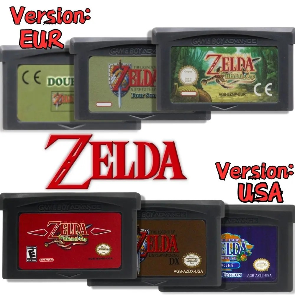 Board Game Zelda - Cartuccia di gioco GBA per console