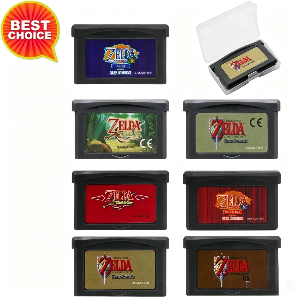 Board Game Zelda - Cartuccia di gioco GBA a 32
