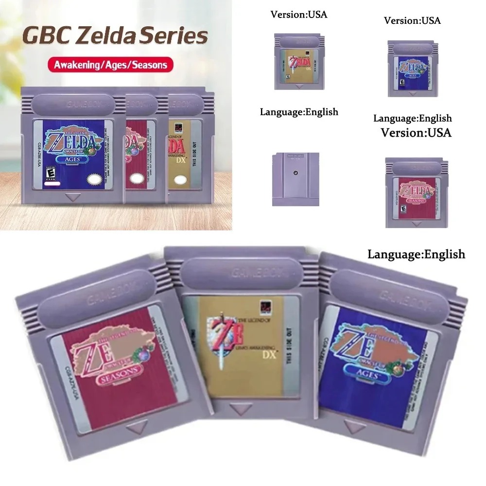 Board Game Zelda - Nuovo Modello Cartuccia di Gioco Zelda