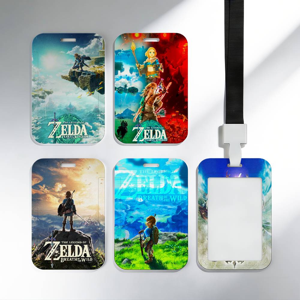 Board Game Zelda - Porta Tessere Z-Zeldas-Game-Legend con Cinturino per