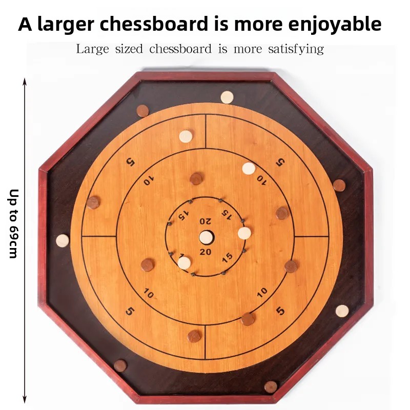 Tavola da Crokinole in Legno M - Board Game Vantage recensione e prezzo