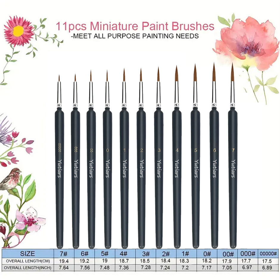 11/22pcs Set di pennelli in mi - Miniature Painting Set recensione e prezzo