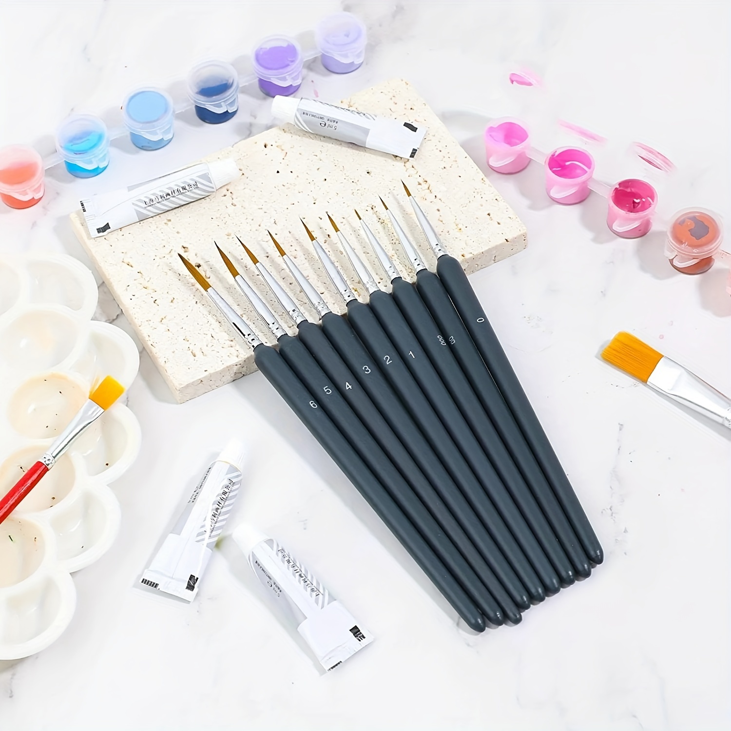 11/22pcs Set di pennelli in mi - Miniature Painting Set recensione e prezzo