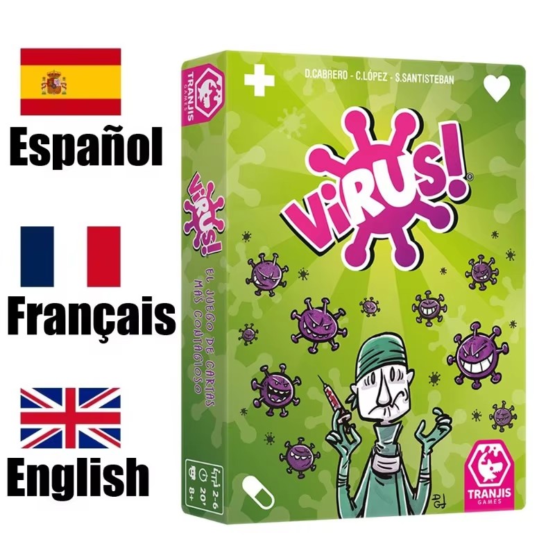 Gioco di Carte Interattivo Tra - Board Game Virus recensione e prezzo