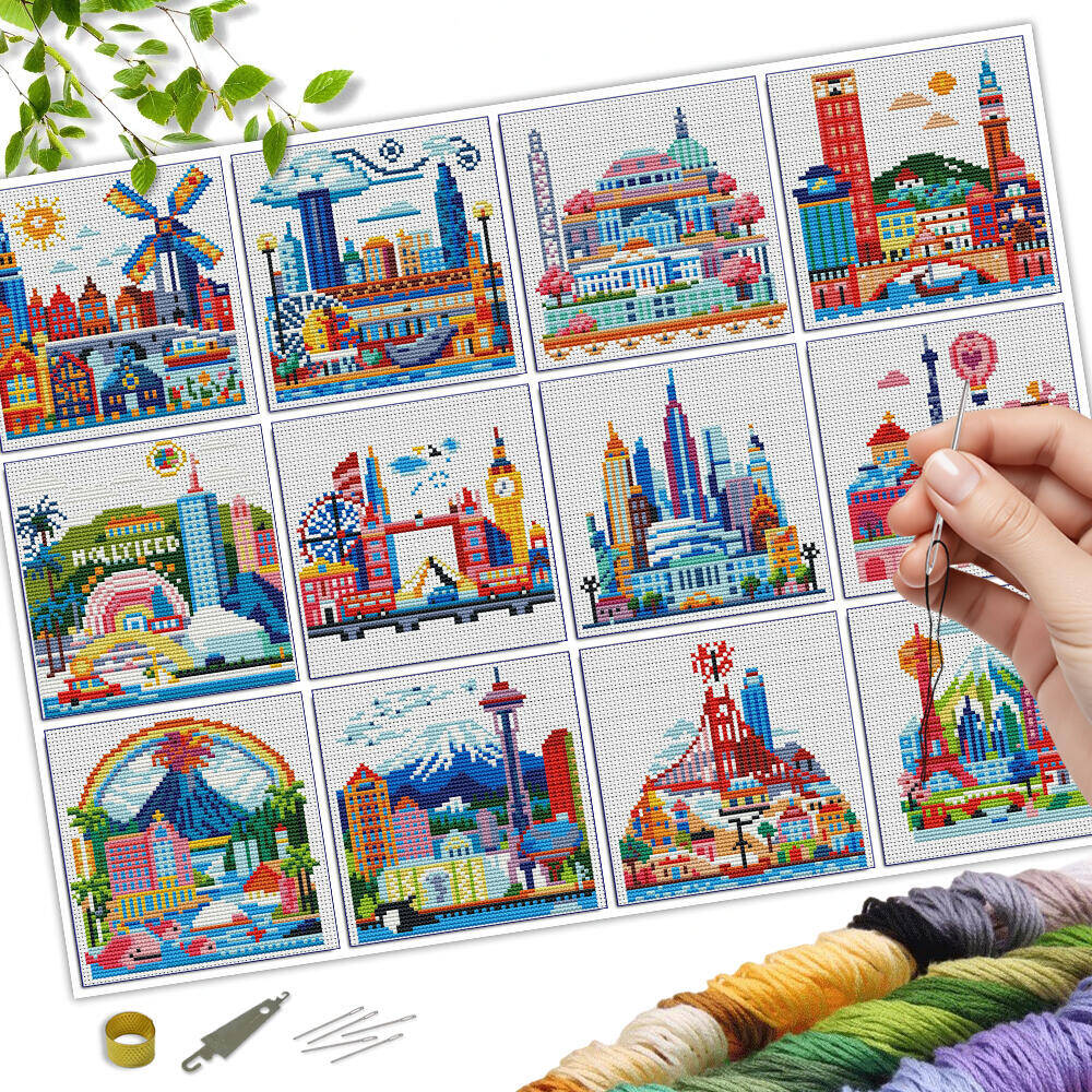 Disney 16 pezzi MINI ricamo ca - Miniature Painting Set recensione e prezzo