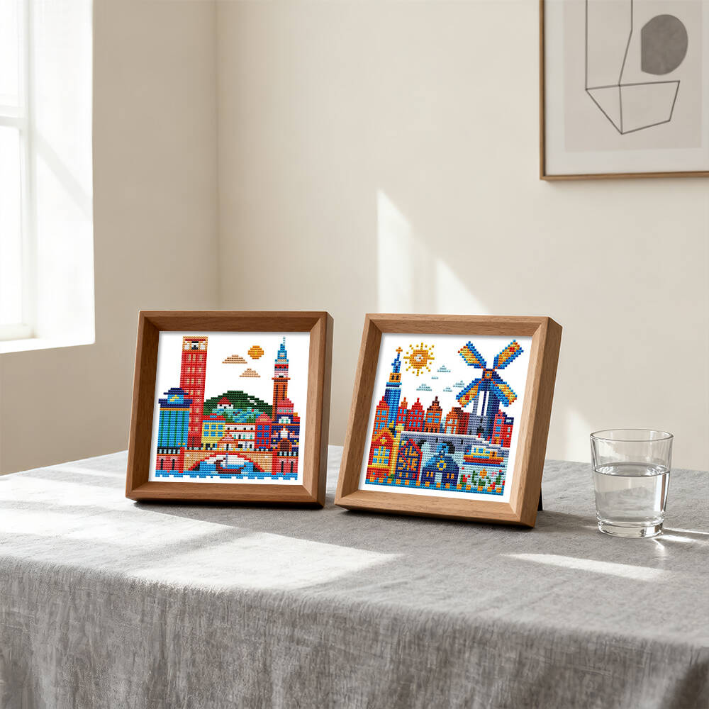 Disney 16 pezzi MINI ricamo ca - Miniature Painting Set recensione e prezzo