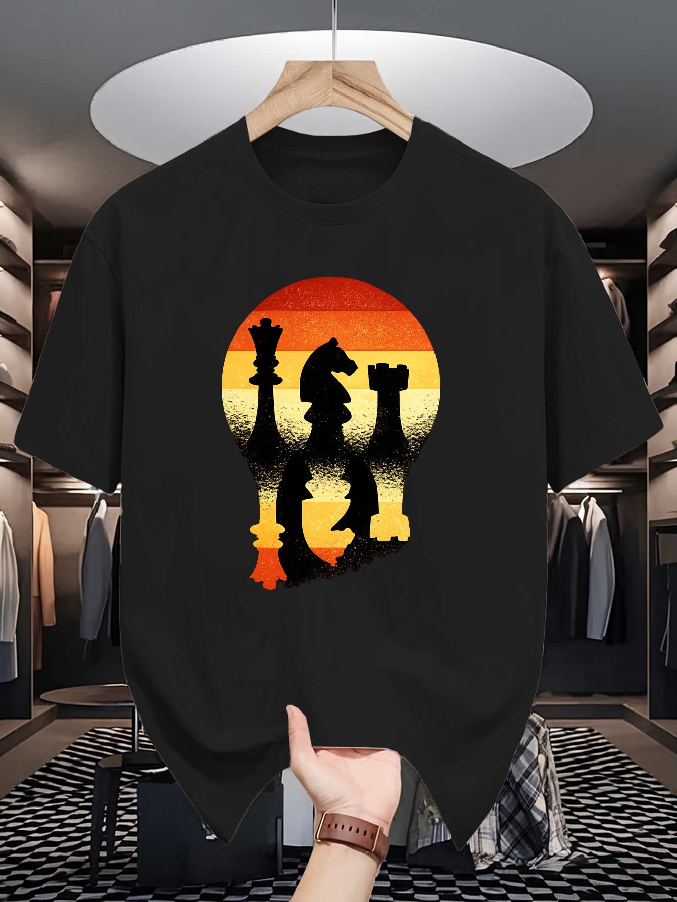 T-shirt da uomo girocollo con  - Board Game Vantage recensione e prezzo