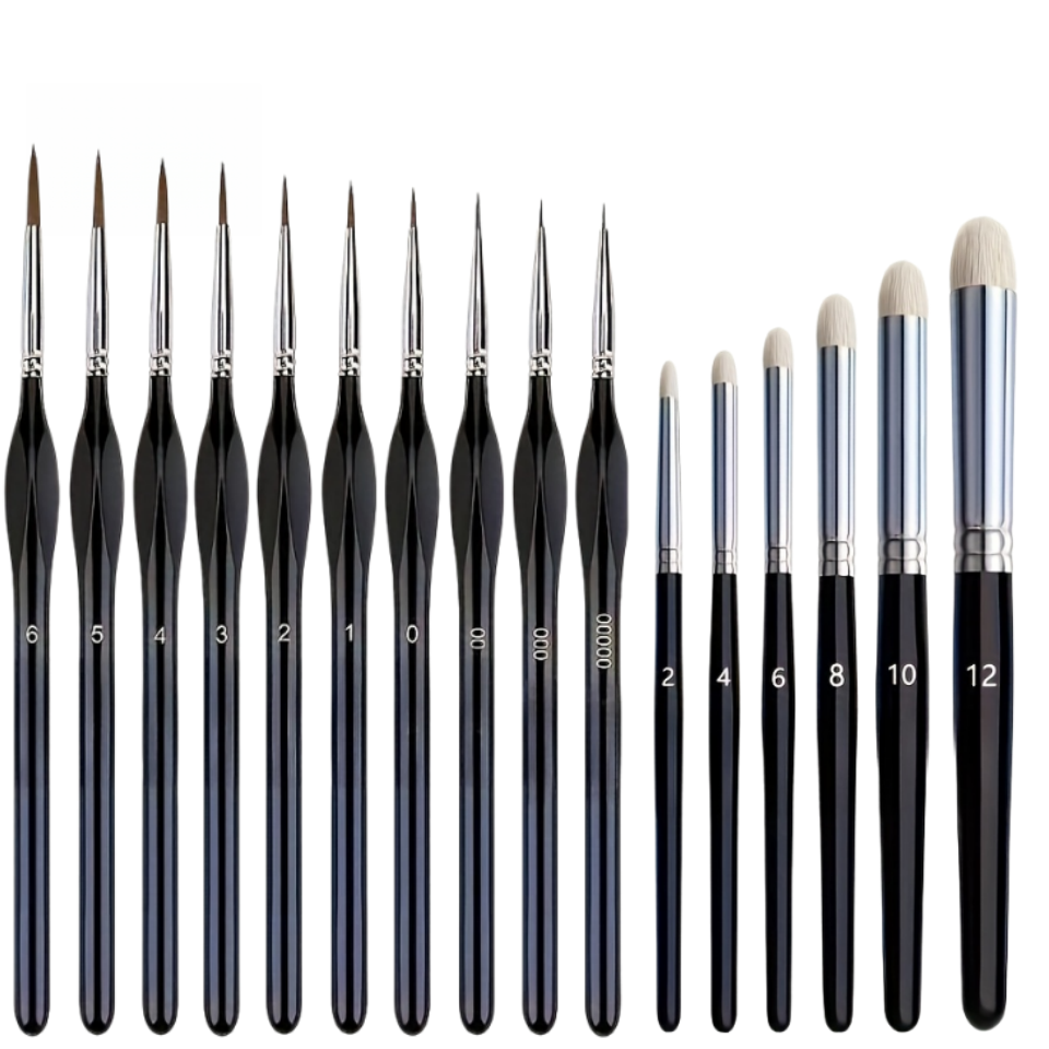 Set di Pennelli Miniatura per  - Miniature Painting Set recensione e prezzo