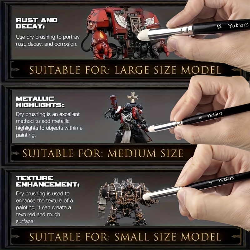Set di Pennelli Miniatura per  - Miniature Painting Set recensione e prezzo
