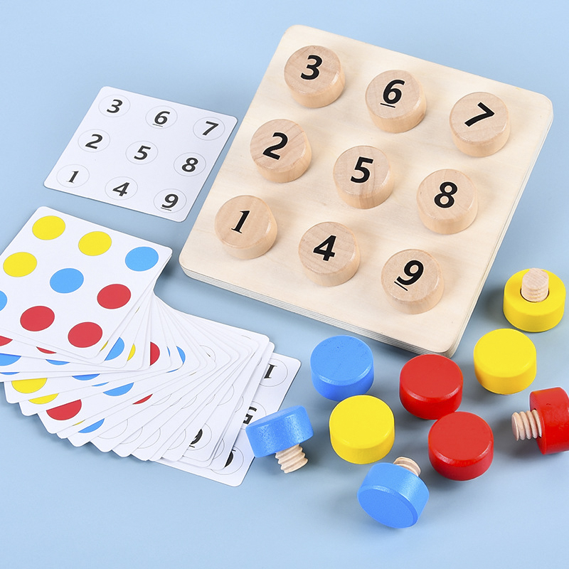 Legno stringere le viti abbina - Board Game Simple recensione e prezzo