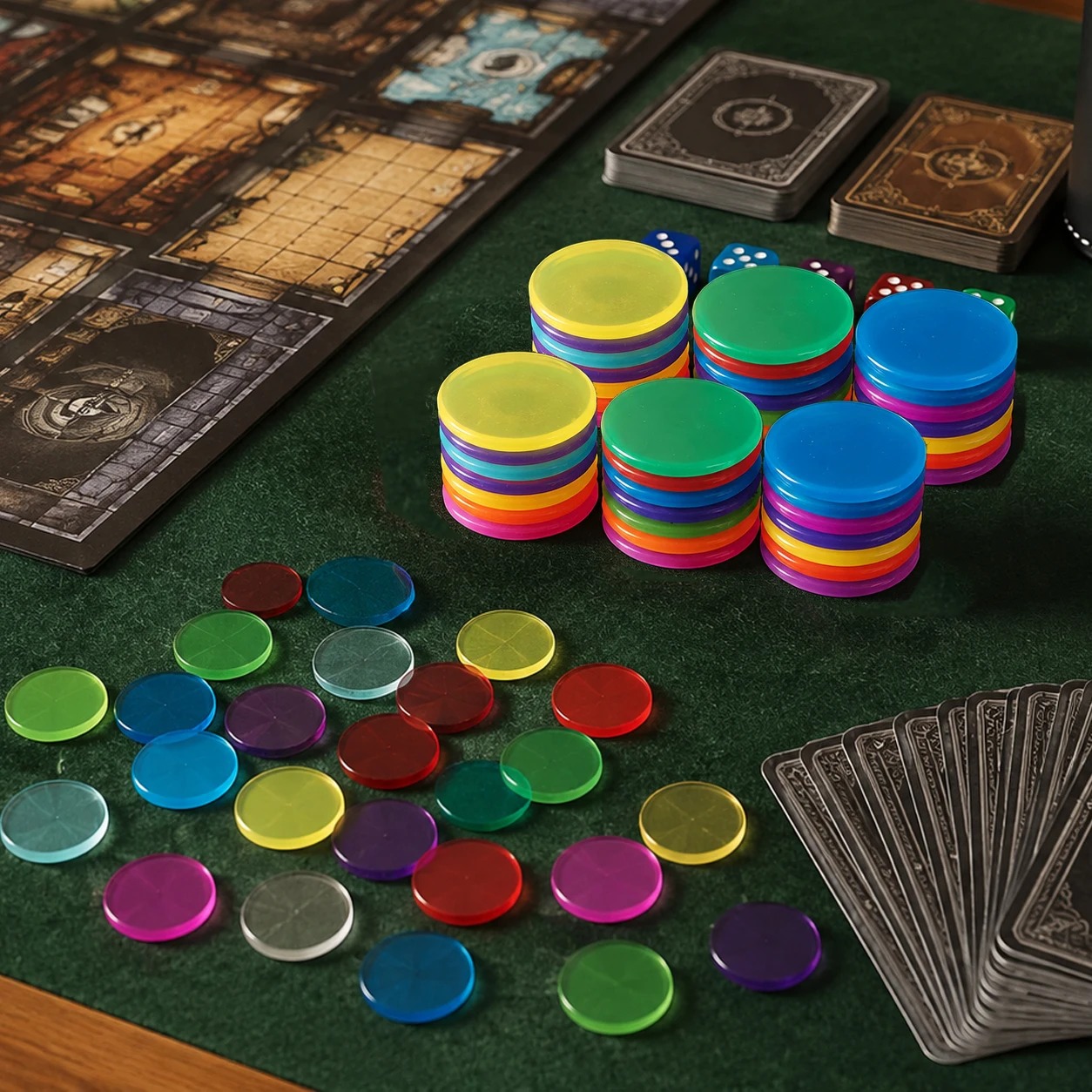 100/300 Pezzi Fiches di Plasti - Board Game Economy recensione e prezzo